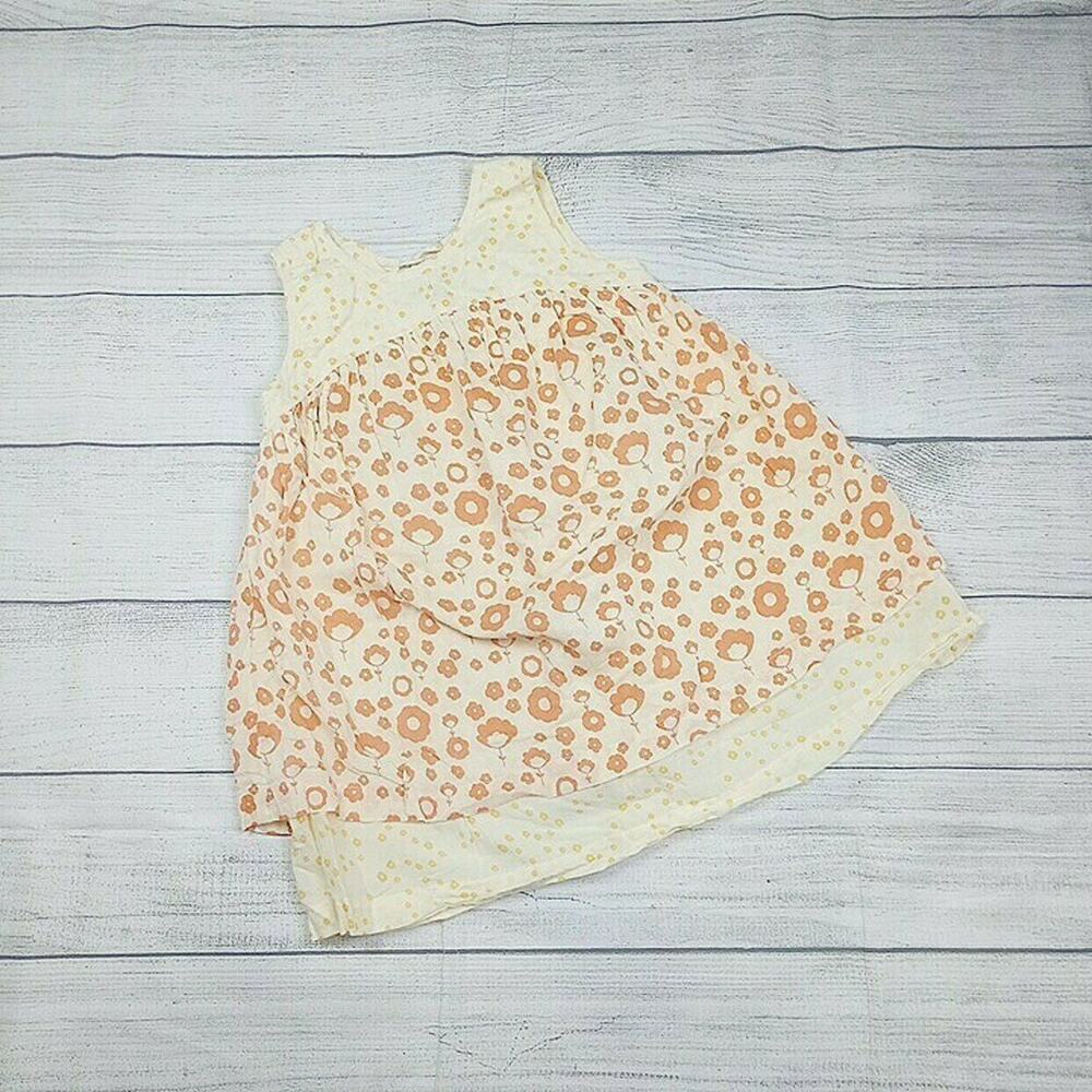 4 Lali Kids Yellow Floral Tank Dress